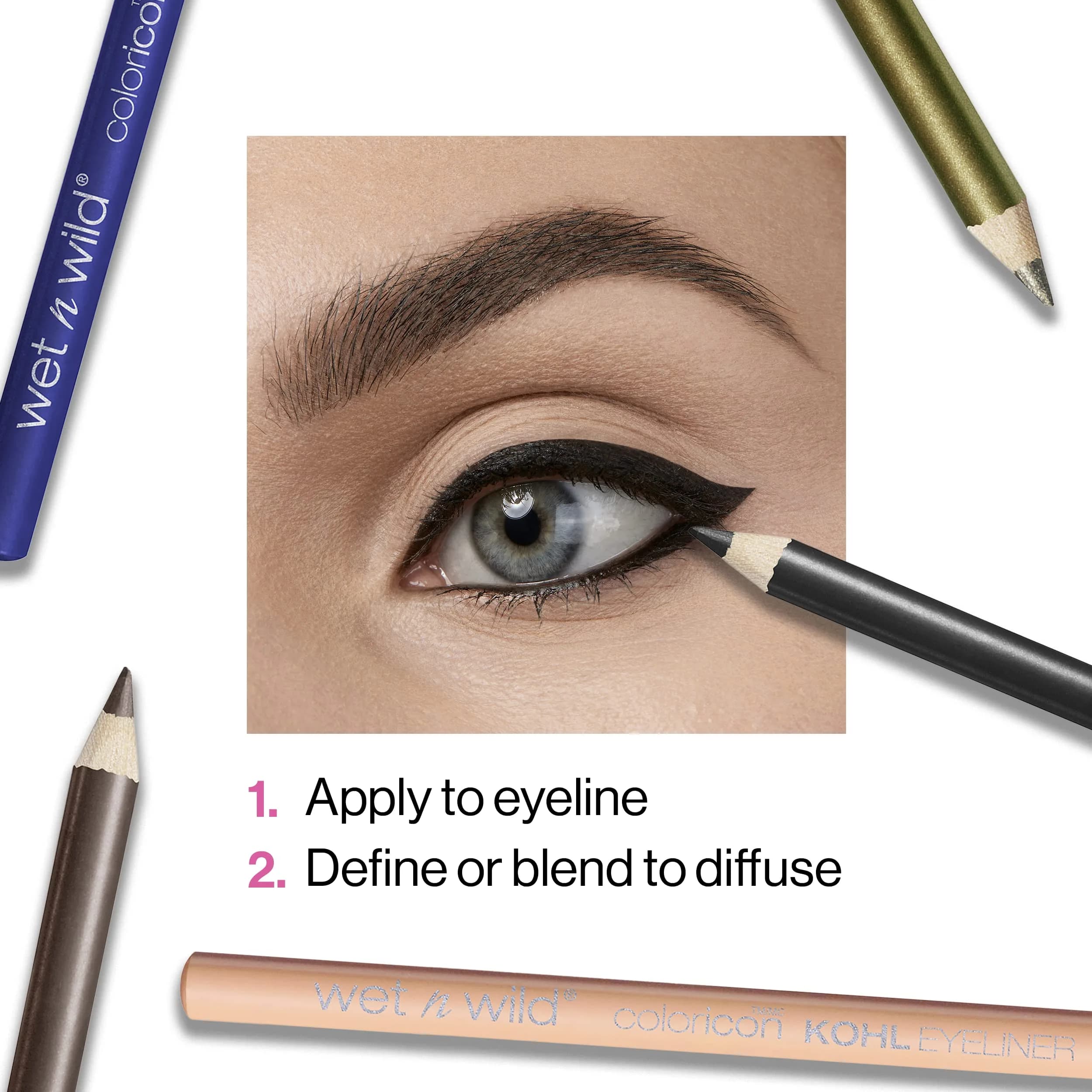 wet n wild Color Icon Kohl Eyeliner Pencil, Simma Brown Now! | Cruelty-Free Matte Finish - view 7