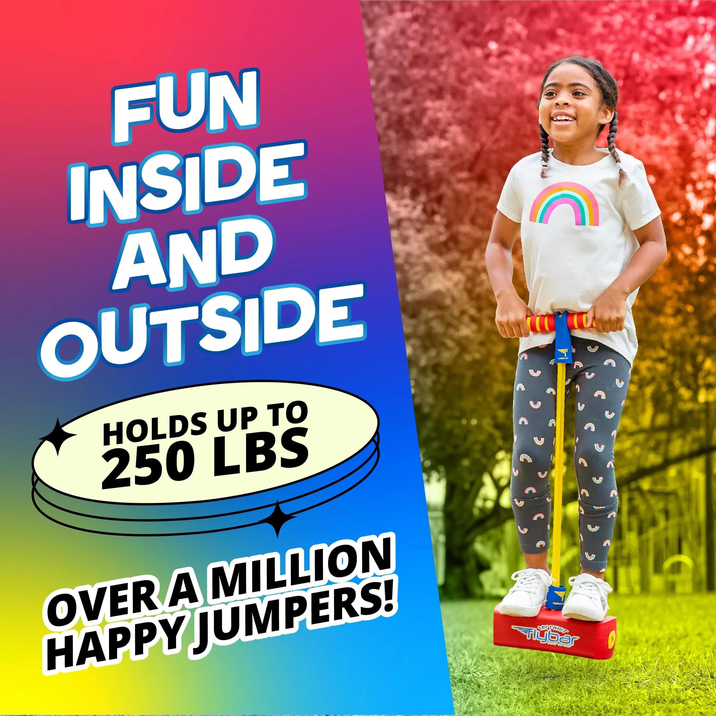 Flybar My First Foam Pogo Jumper for Kids | Ages 3+ Toddler Toy - view 5