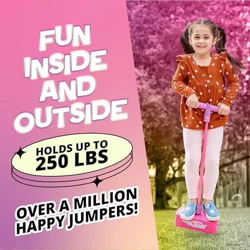 Flybar My First Foam Pogo Jumper for Kids (Pink) | ASTM-Tested Educational Toy for Ages 3+ thumbnail 5
