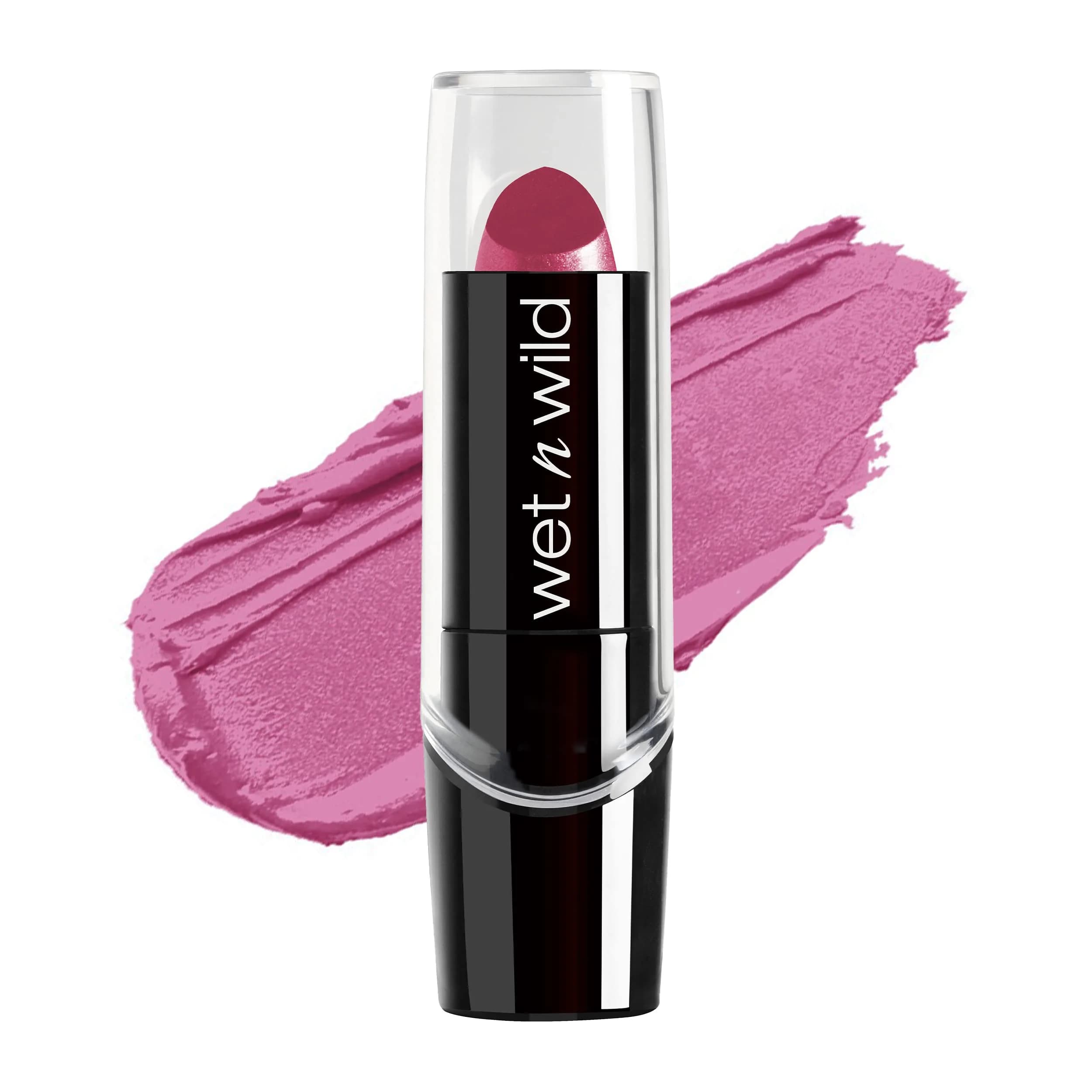 wet n wild Silk Finish Lipstick, Honolulu Is Calling | Hydrating Rich Buildable Lip Color — Light Berry Frost