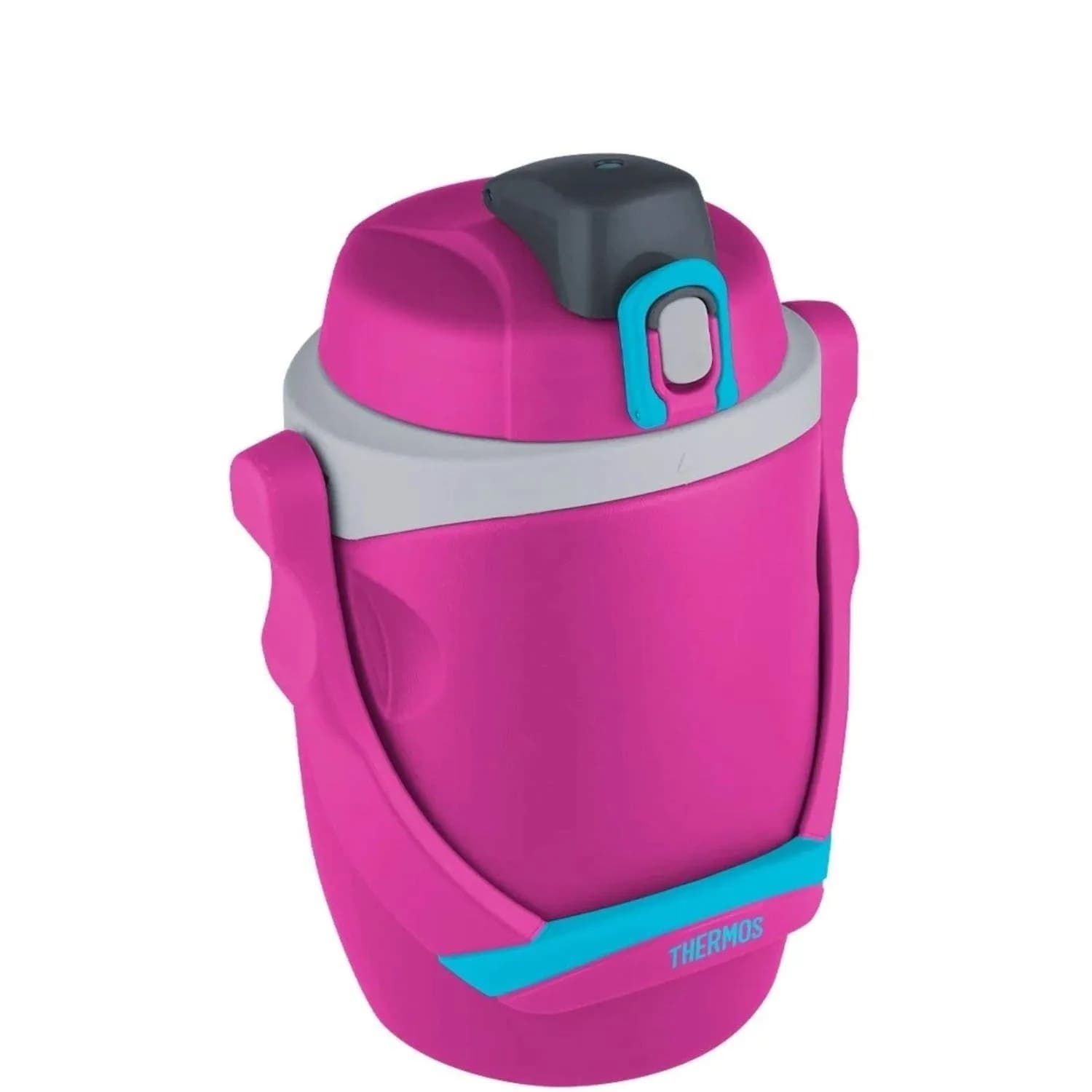 THERMOS 64 Ounce Foam Insulated Hydration Bottle, Pink | Keeps Water Cold 12 Hours — Pink