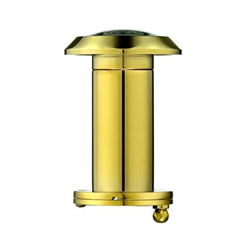 TOGU TG2814YG-PVD Gold Solid Brass Door Viewer Peephole with Privacy Cover | 220-Degree View, UL Listed thumbnail 6