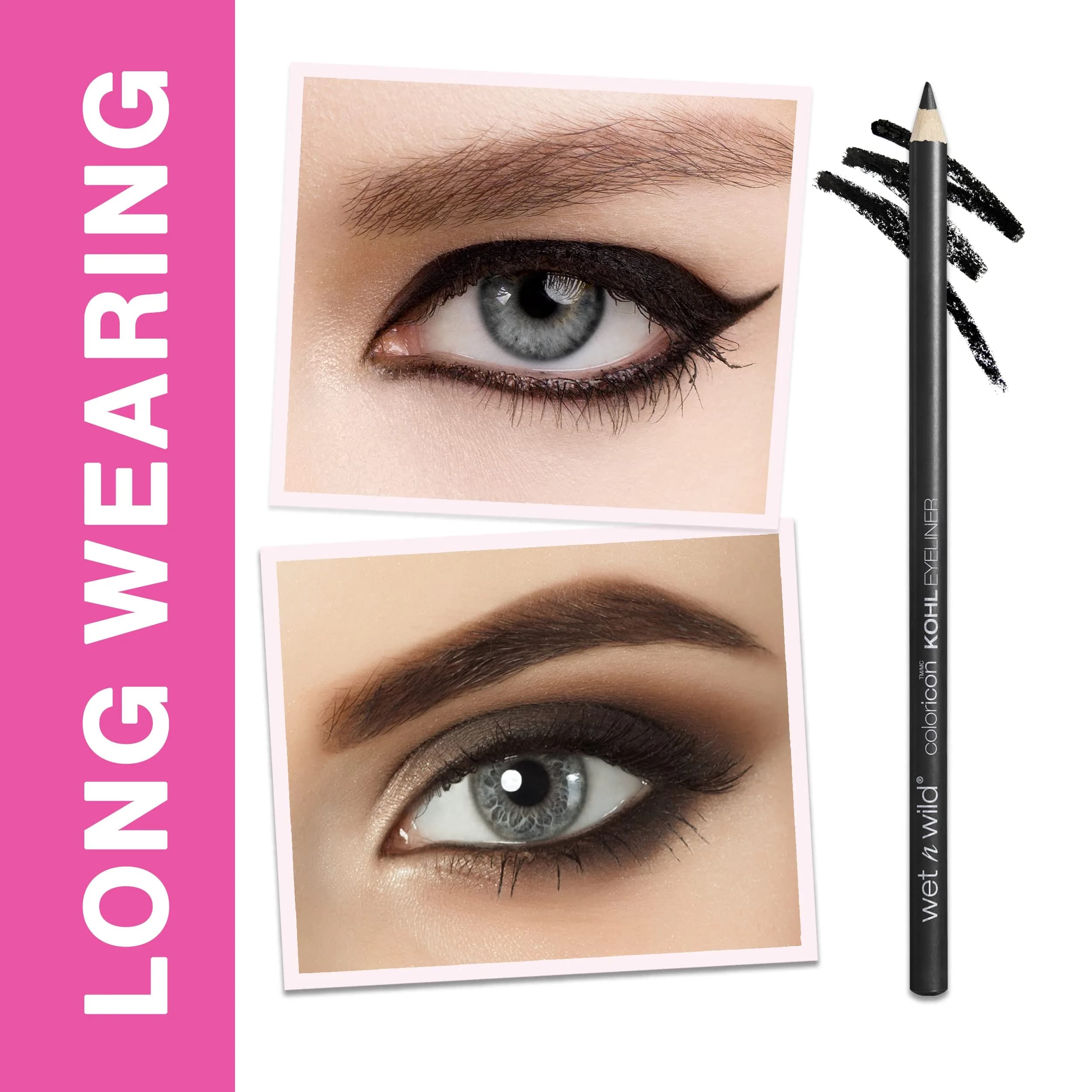 wet n wild Color Icon Kohl Eyeliner Pencil Taupe of the Mornin' 0.04 oz (1.1g) | Cruelty-Free Matte Finish - view 3