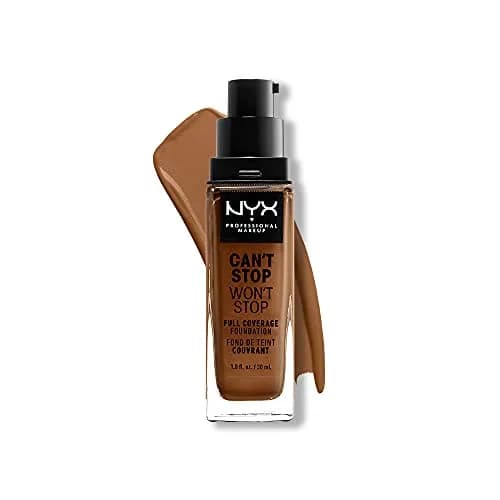 NYX PROFESSIONAL MAKEUP Can't Stop Won't Stop Foundation 1.3 fl oz (38 ml) | Full Coverage Matte Finish thumbnail 1