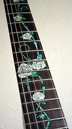 Inlaystickers Gypsy Rose Guitar Inlay Sticker | Real Shell Inlay for Acoustic & Classical Guitars thumbnail 4