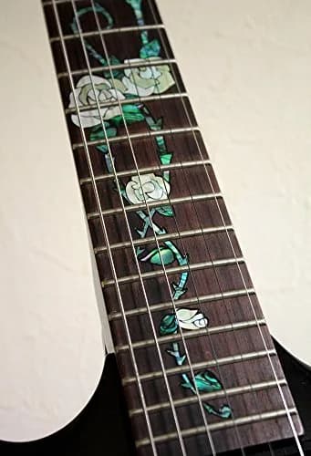 Inlaystickers Gypsy Rose Guitar Inlay Sticker | Real Shell Inlay for Acoustic & Classical Guitars thumbnail 5