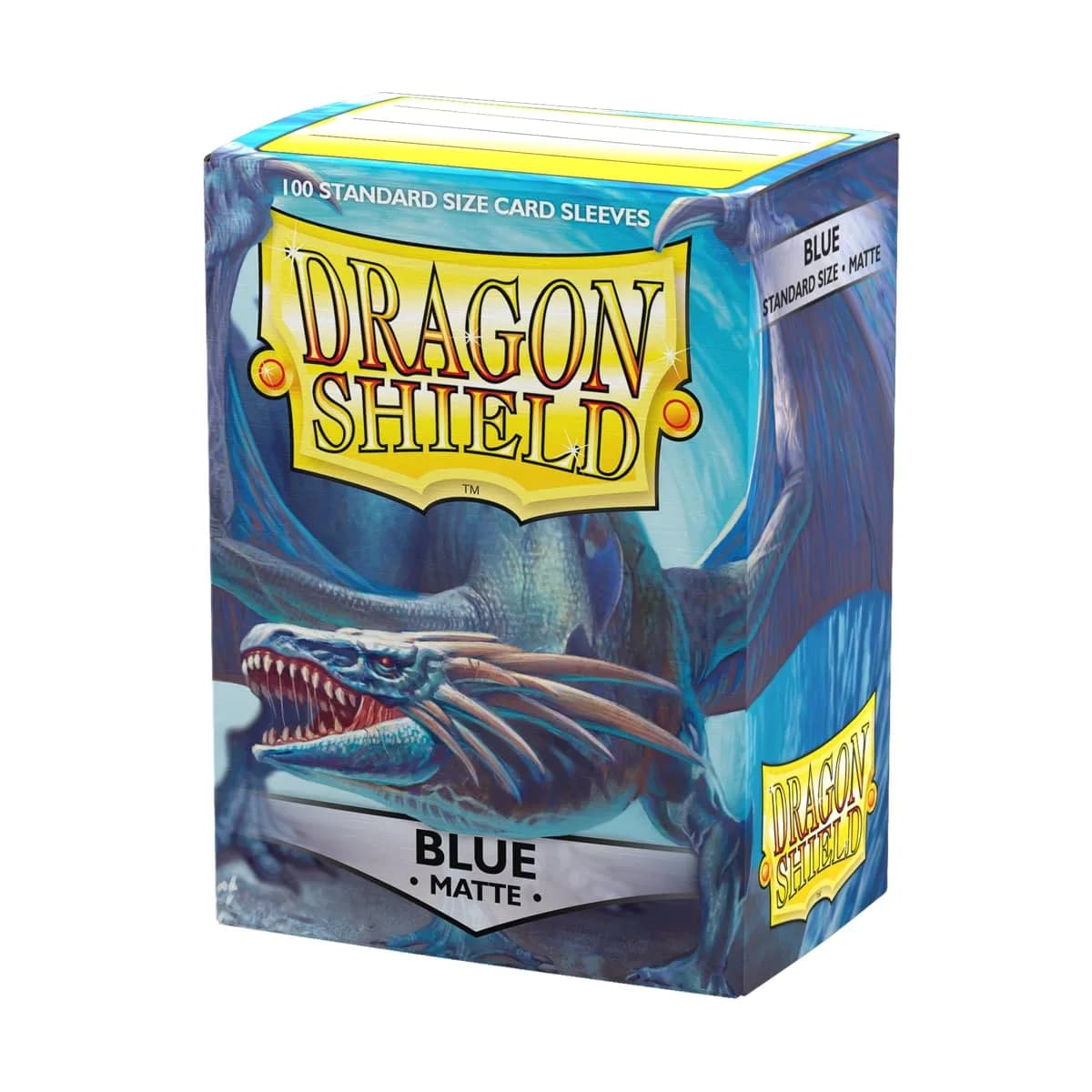 Dragon Shield Standard Size Matte Card Sleeves (100 CT) | Ruby - Matte — Blue