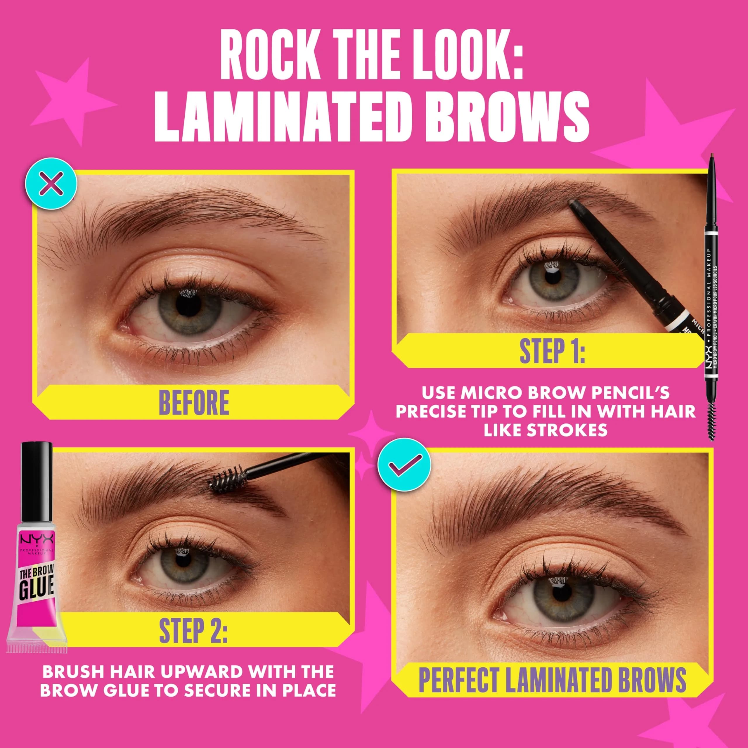 NYX PROFESSIONAL MAKEUP Micro Brow Pencil, Precise Eyebrow Pencil - Espresso | Natural Fill & Definition - view 7
