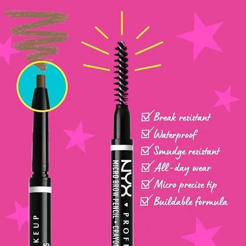 NYX PROFESSIONAL MAKEUP Micro Brow Pencil, Precise Eyebrow Pencil - Espresso | Natural Fill & Definition thumbnail 2