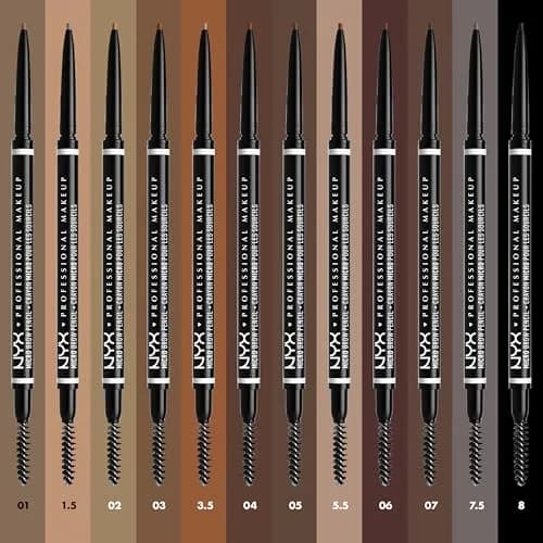 NYX PROFESSIONAL MAKEUP Micro Brow Pencil, Precise Eyebrow Pencil - Auburn | Natural Fill & Define thumbnail 5