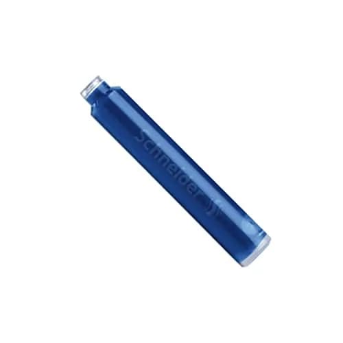 Schneider Blue Ink Cartridge Refill for Fountain Pens 6 ml (0.20 Fl Oz) | Erasable Ink thumbnail 1