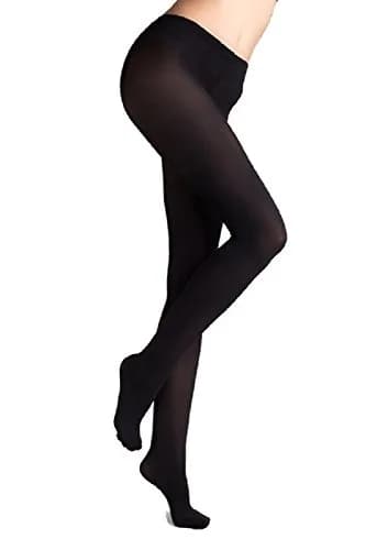 MARILYN Sheer Silky Tights 40 Denier | European Made, Dark Nude Fit (70-120 chars) thumbnail 4