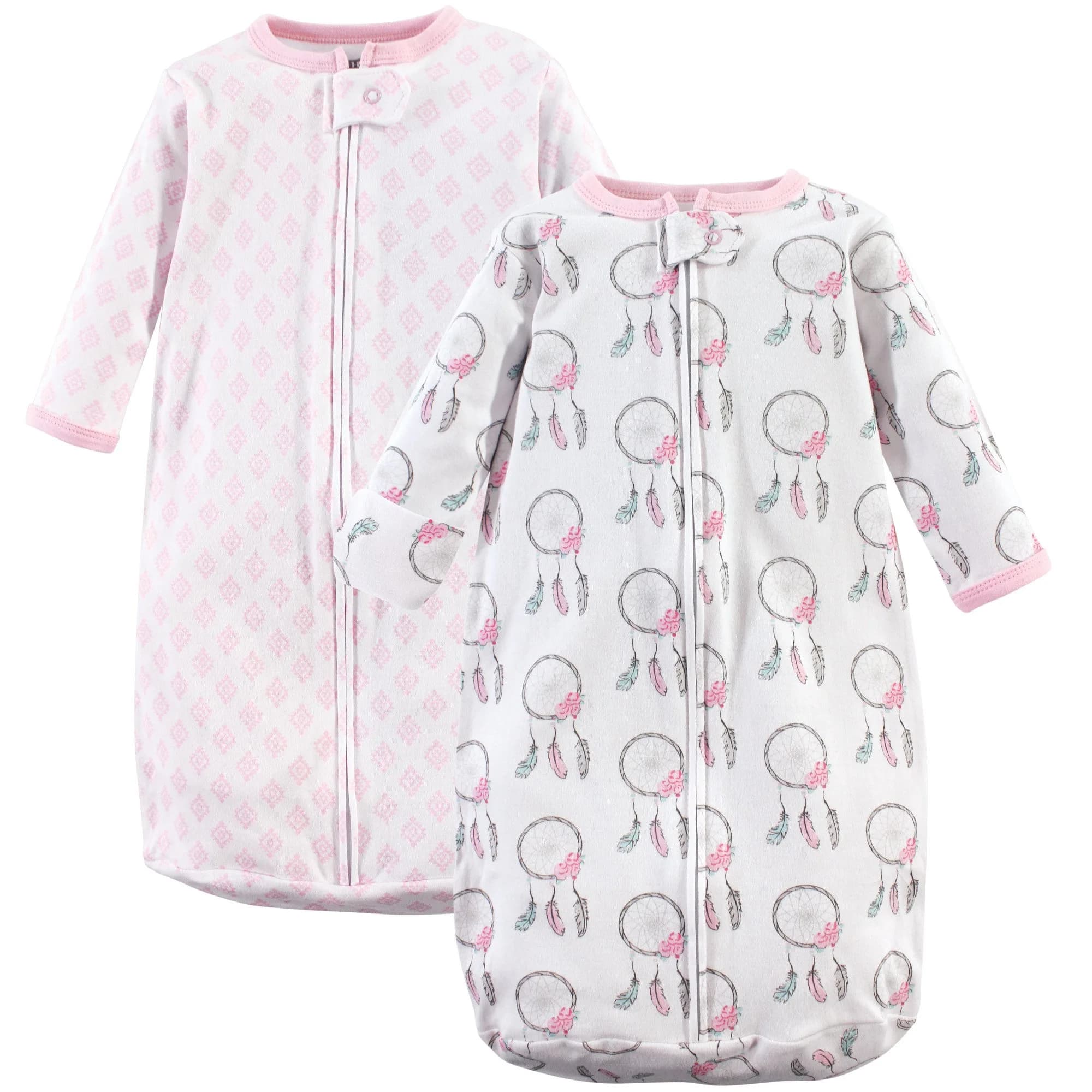 Hudson Baby Unisex Cotton Long-Sleeve Wearable Sleeping Bag, Sack, Blanket, Dream Catcher, 3-9 Months | Safe Sleep for Babies — Dream Catcher
