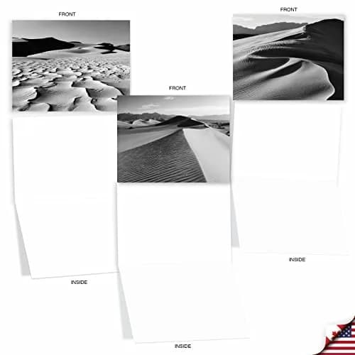 The Best Card Company 10 Mini Boxed Notecards Sandy Terrain Photos | Assorted Blank Greeting Cards for All Occasions thumbnail 2