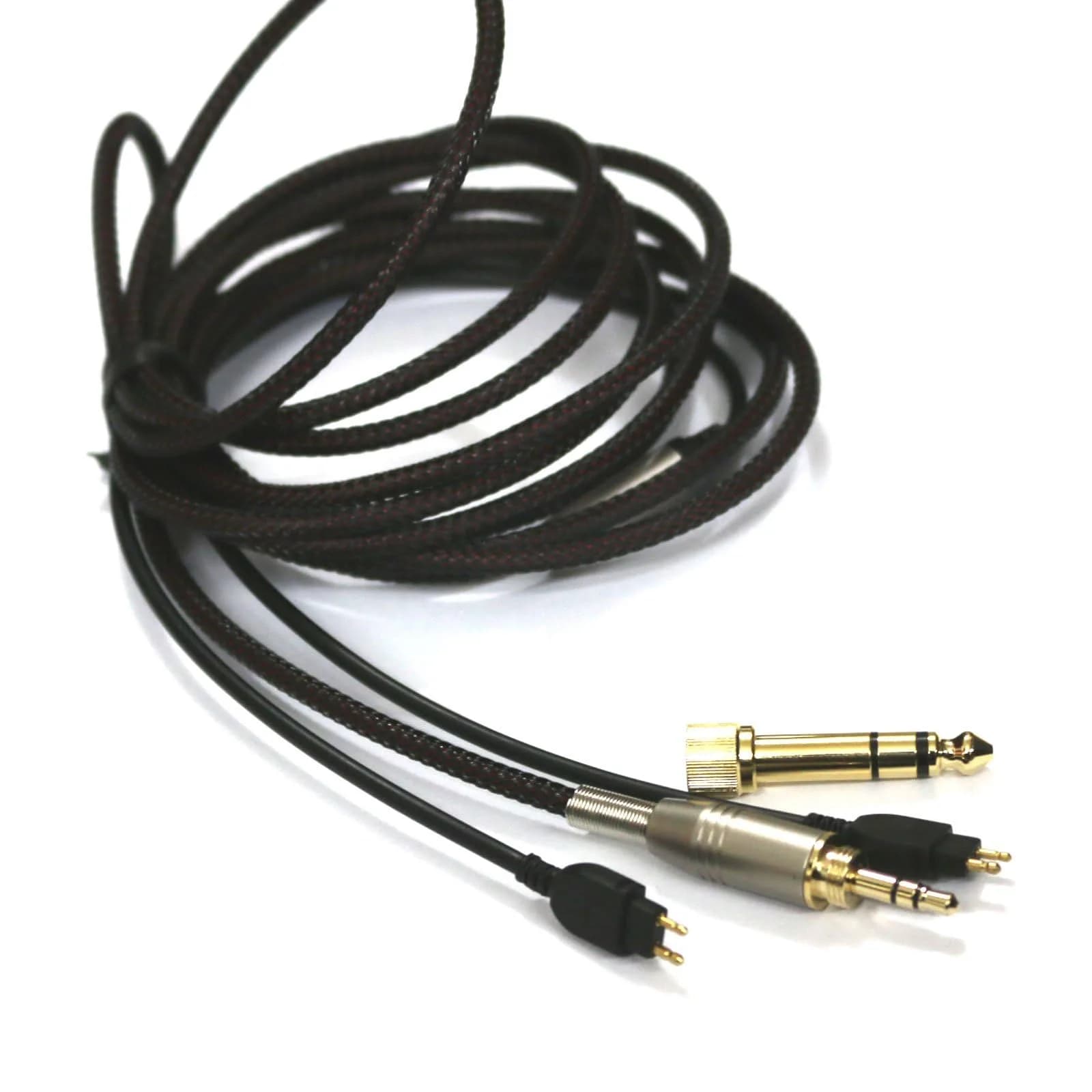 NewFantasia 1.5m (4.9ft) Audio Cable for Sennheiser HD650/HD600/HD580/HD660S/HD6XX | 3.5mm to 6.35mm Adapter - view 5