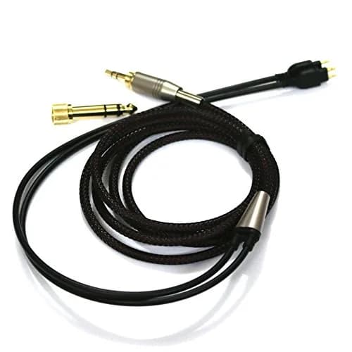 NewFantasia Replacement Audio Upgrade Cable for Sennheiser HD650, HD600, HD580, HD58X, HD660S, HD660S2, Massdrop HD6XX Headphones | 3m (9.9ft) thumbnail 5