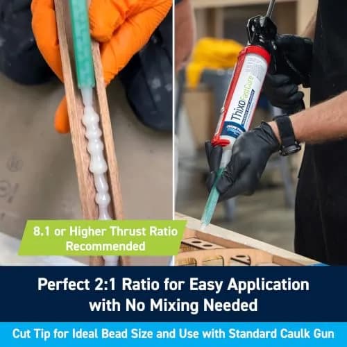TotalBoat Thixo Fast Cure Epoxy Glue 185ml (6.26 Fl Oz) | Fast-Setting Marine Adhesive thumbnail 4