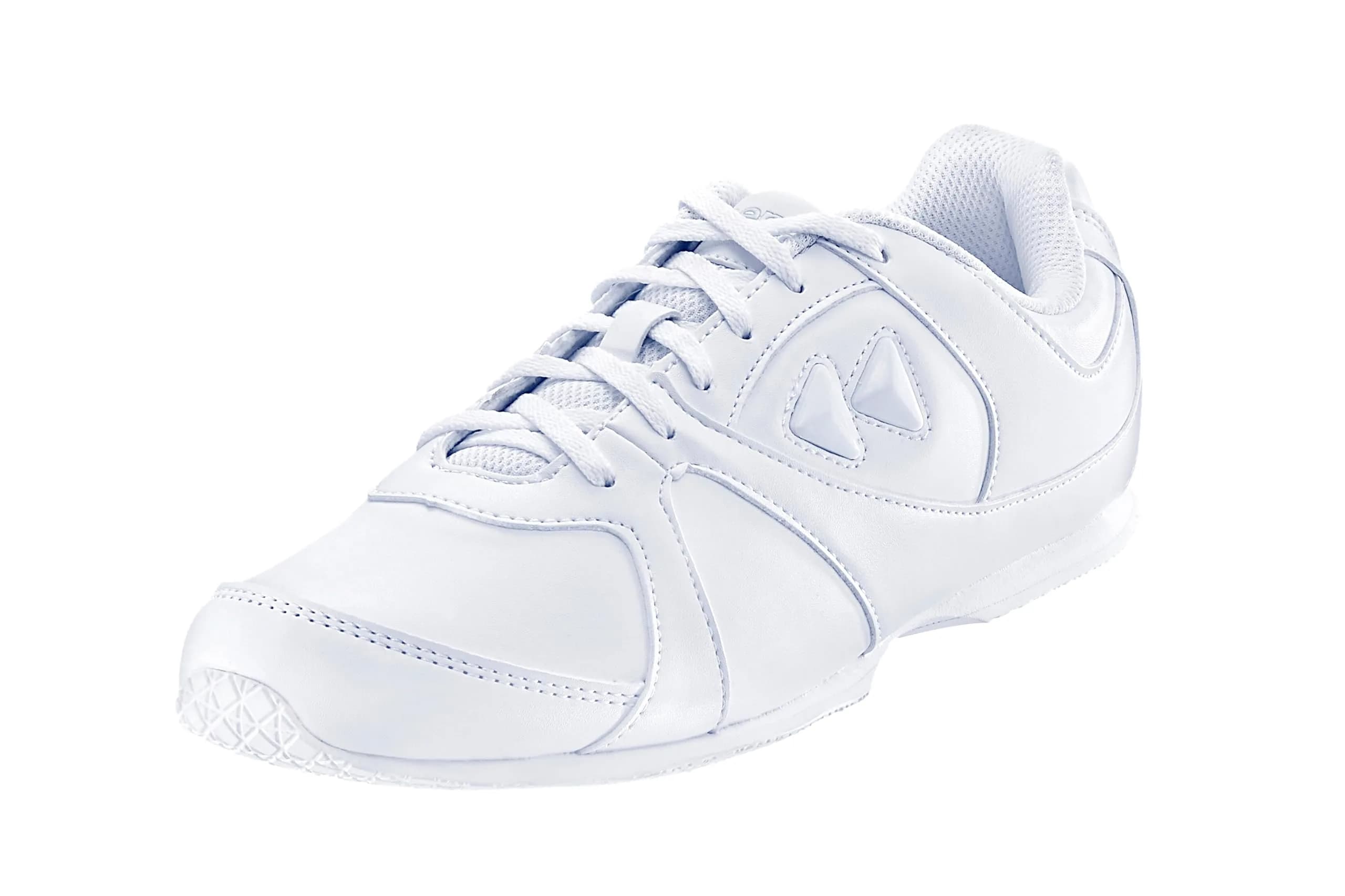 Kaepa Cheerful White Cheer Shoes for Women, Size 6 | 120 Color Combinations for Cheerleading — White