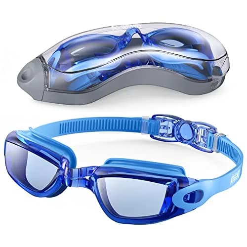 Aegend Swim Goggles, No Leaking Full Protection Adult Youth | 180° Panoramic Clear View thumbnail 1