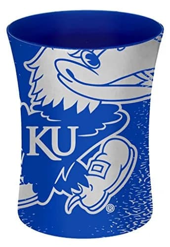 Boelter Brands NCAA Kansas Jayhawks Mocha Mug 14-ounce | Colorful splatter design, microwave & dishwasher safe thumbnail 2