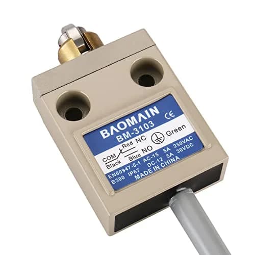Baomain Limit Switch BM-3103 Cross Roller Plunger SPDT 5A IP67 | Heavy-Duty Industrial Control thumbnail 6