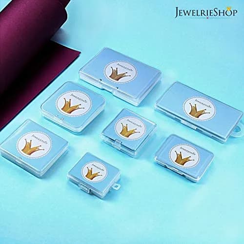 JEWELRIESHOP Clear CZ Stud Earrings for Women 3-7mm | Hypoallergenic Surgical Steel thumbnail 5