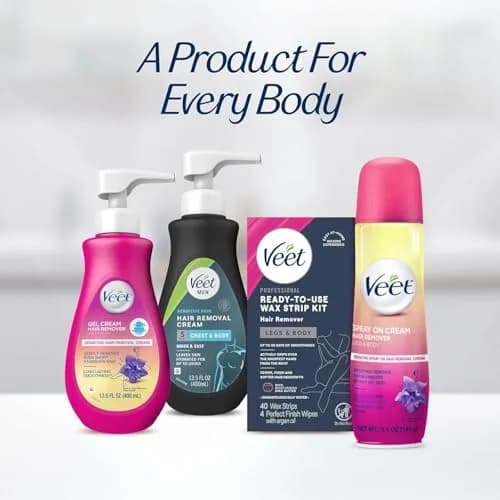 Veet Ready-To-Use Waxing Kit for Women, 44 Count (Pack of 3) | Effortless Hair Removal at Home thumbnail 7