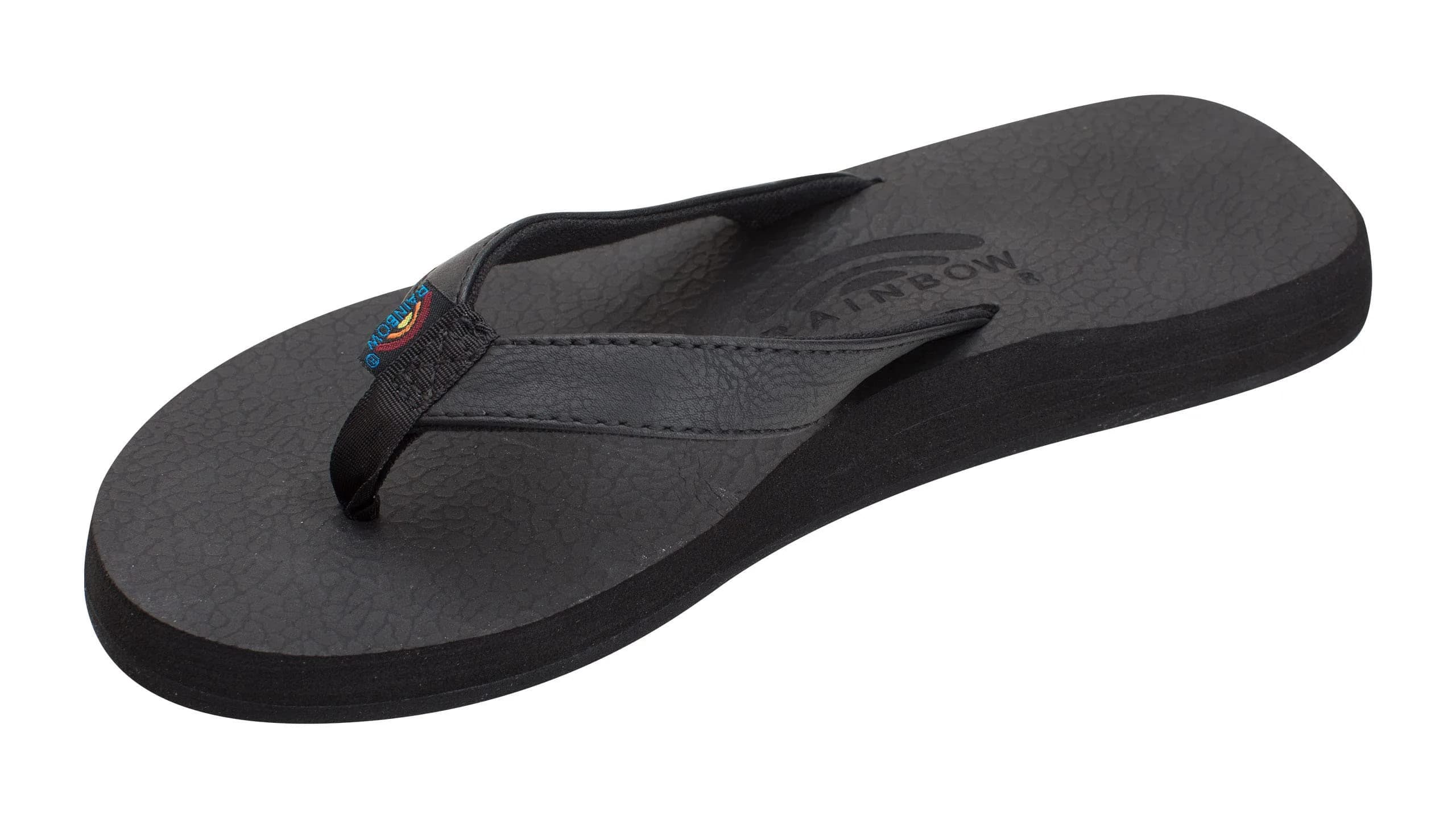 Rainbow Sandals The Cottons Women's Wedge Sandal 6 M US | Soft Rubber Top Sole Casual