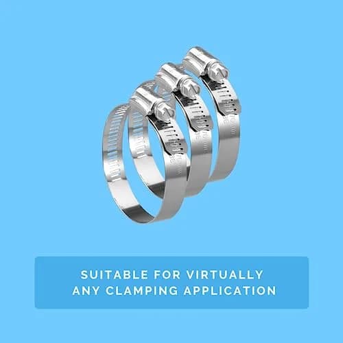 Koehler Stainless Steel Hose Clamp Box (Size SAE 36) | Versatile & Heavy-Duty (70-120 chars) thumbnail 4