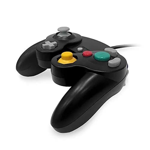 Old Skool GameCube/Wii Compatible Wired Controller - Black (18 Buttons, 1.83m Cable) thumbnail 5