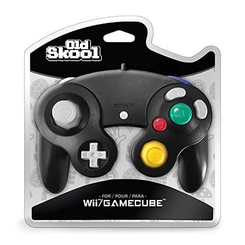 Old Skool GameCube/Wii Compatible Wired Controller - Black (18 Buttons, 1.83m Cable) thumbnail 7