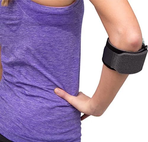 Aircast Pneumatic Armband Black One Size | Tennis & Golfer's Elbow Support Strap thumbnail 5