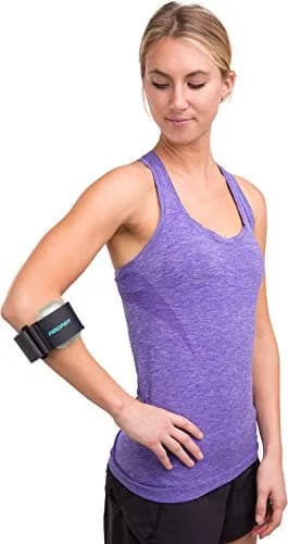 Aircast Pneumatic Armband Black One Size | Tennis & Golfer's Elbow Support Strap thumbnail 3