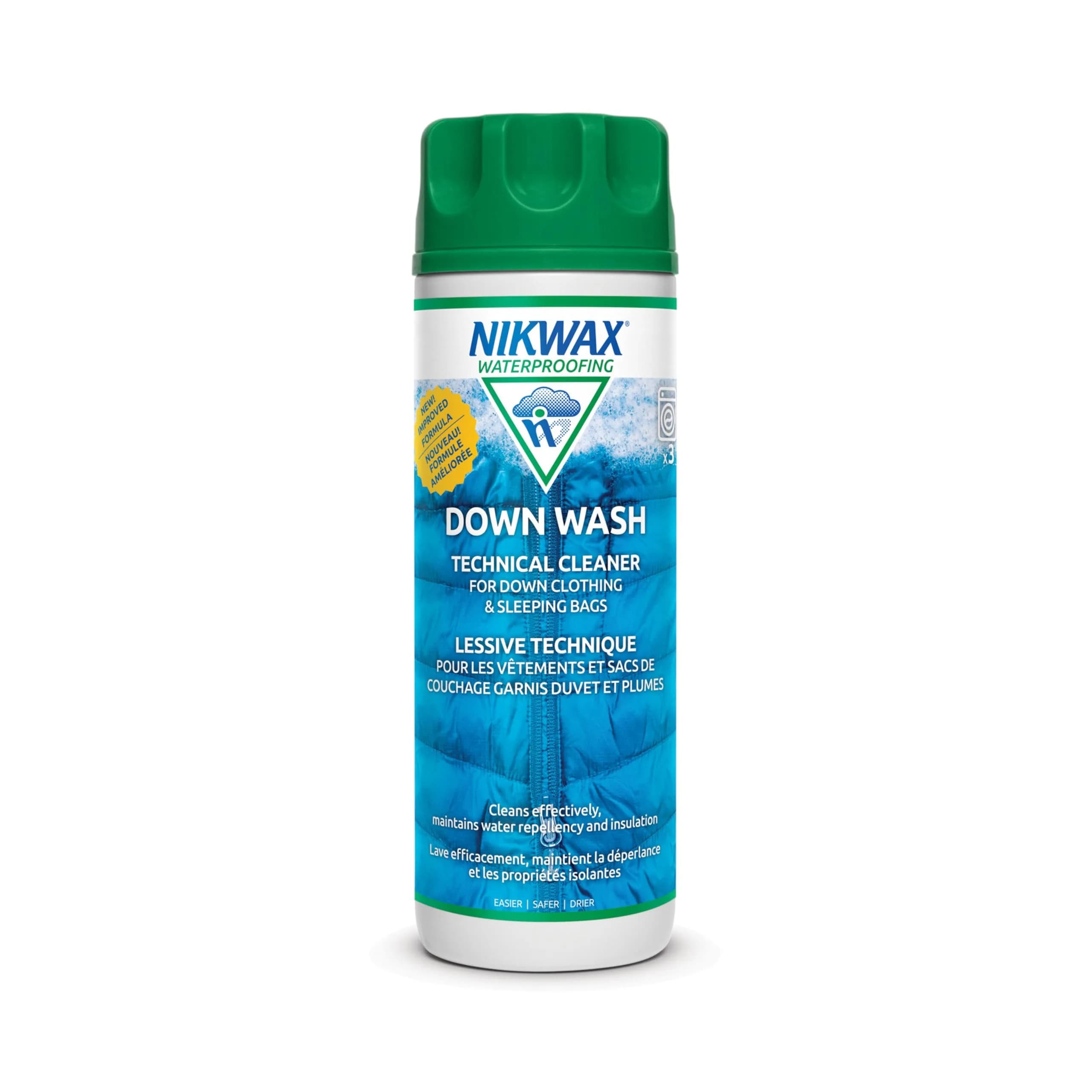 Nikwax Down Wash Detergent 300ml (10 Fl Oz) | Cleans & Restores Down Fill - main product image