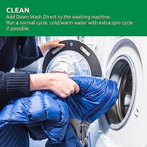 Nikwax Down Wash Detergent 300ml (10 Fl Oz) | Cleans & Restores Down Fill thumbnail 4