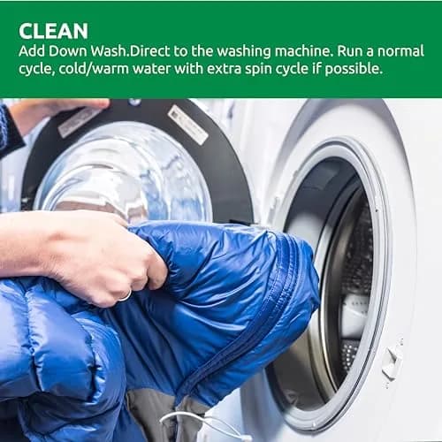 Nikwax Down Wash Detergent 1L (33.8 Fl Oz) | Restores Loft & Water Repellency for Down Gear thumbnail 4