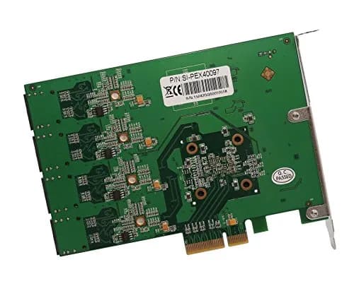IO CREST 16 Port SAS PCIe 2.0 X4 Controller Card | 0.43 kg (0.95 lb) thumbnail 7