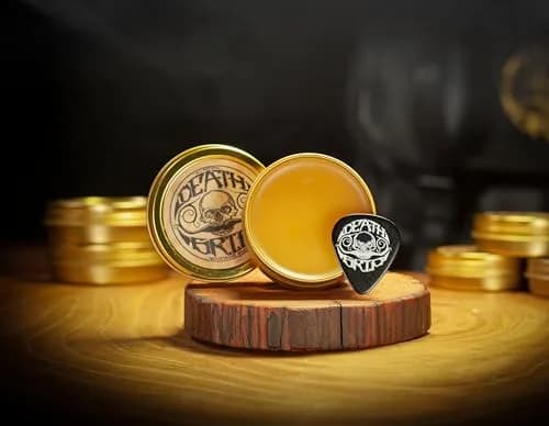 THE VINTAGE GROOMING CO. Mustache Wax Death Grip Extra Strong Hold 28.35 g (1 oz) | Holds 8+ Hours in Hot Weather thumbnail 2
