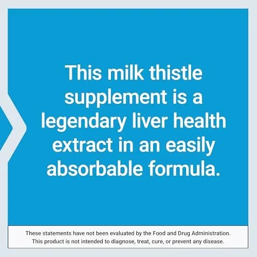 Life Extension Advanced Milk Thistle Softgels 120 Count (2-Month Supply) | Supports Liver Function & Detoxification thumbnail 5