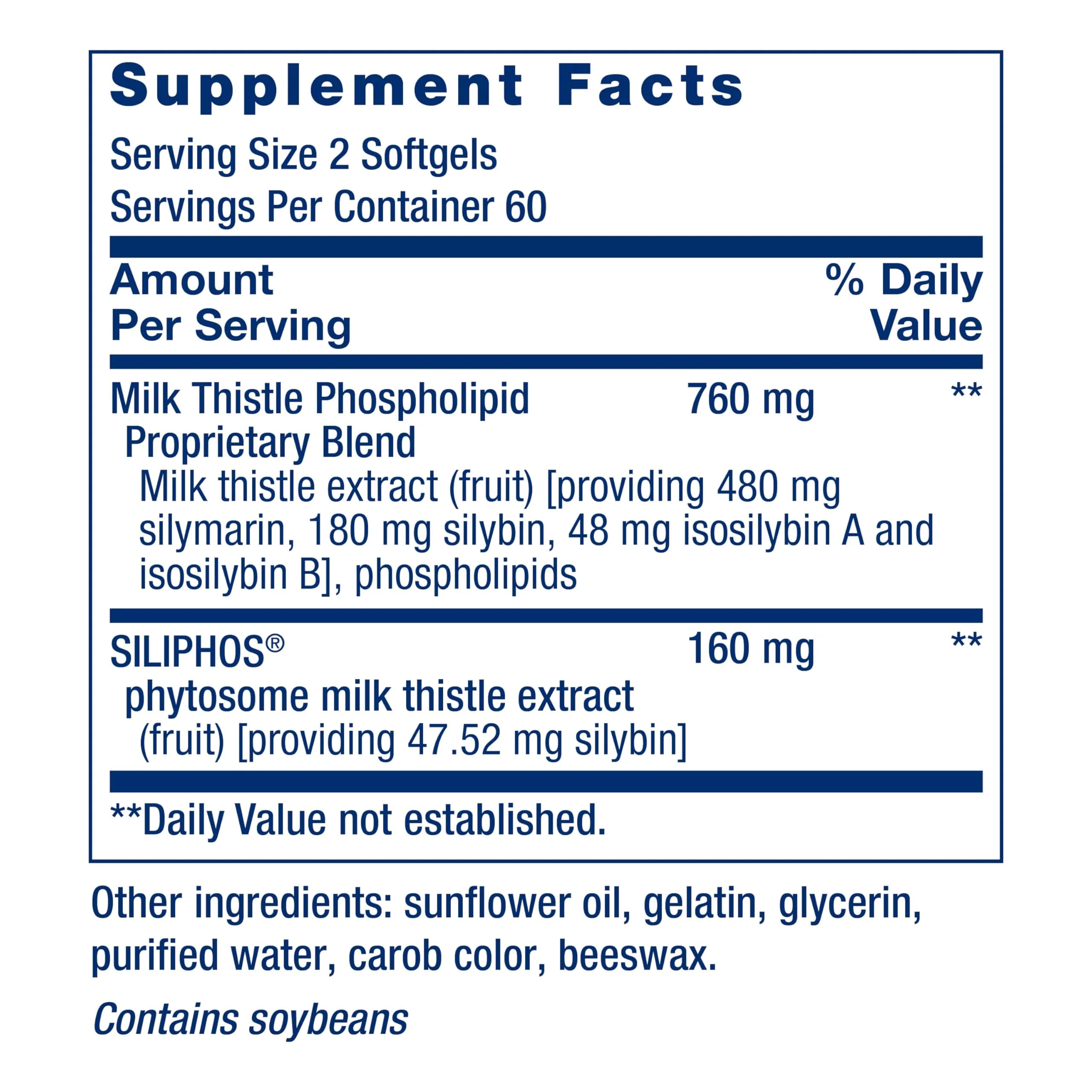 Life Extension Advanced Milk Thistle Softgels 120 Count (2-Month Supply) | Supports Liver Function & Detoxification - view 2