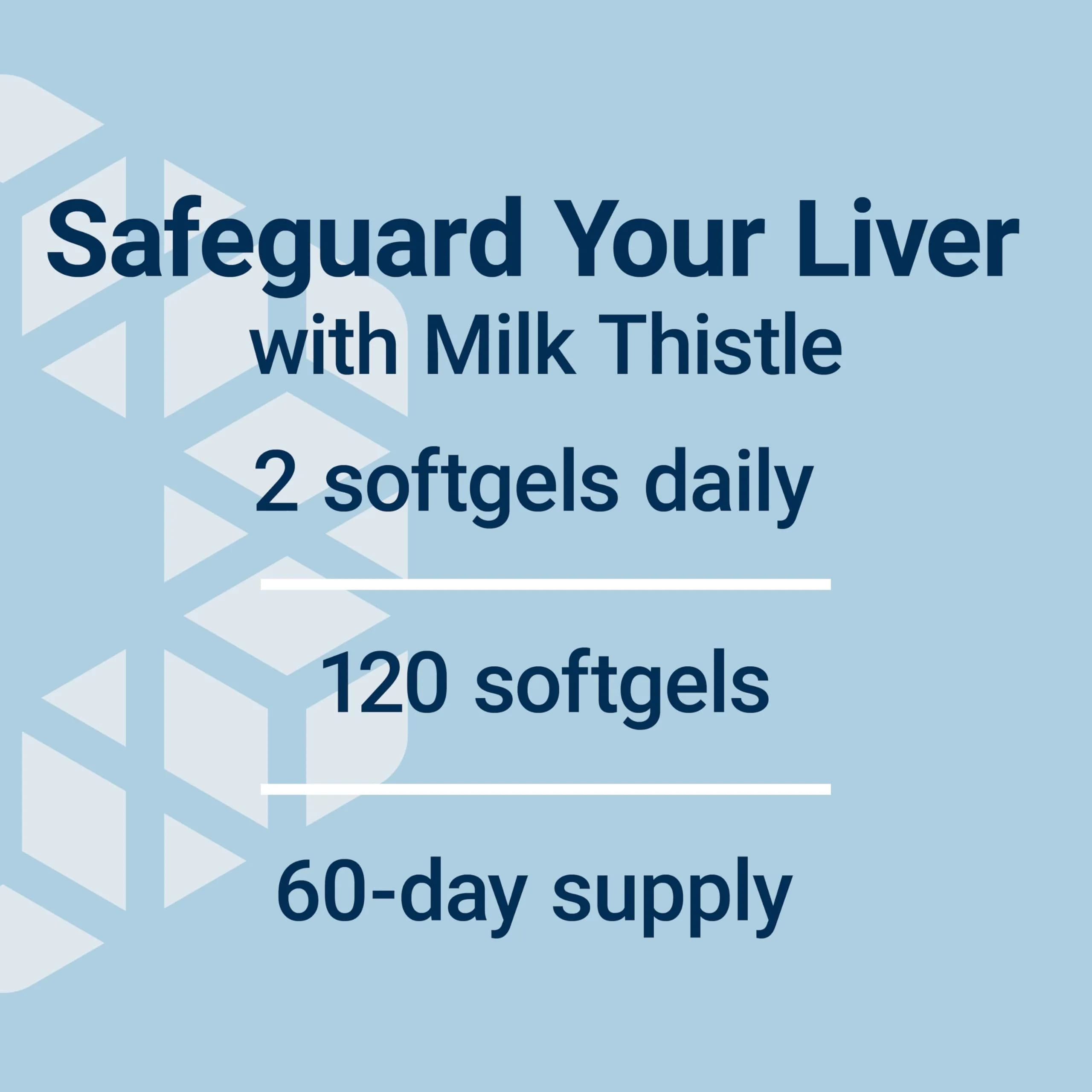 Life Extension Advanced Milk Thistle Softgels 120 Count (2-Month Supply) | Supports Liver Function & Detoxification - view 4
