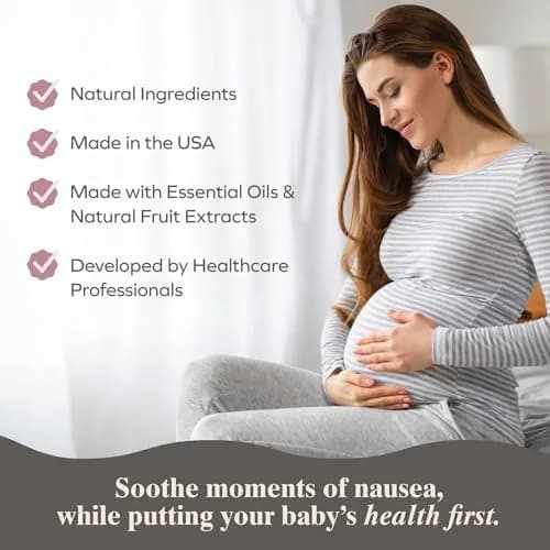 Preggie Pop Drops Natural Lozenges for Morning Sickness | 48 Count, Assorted Flavors, Pregnancy Relief thumbnail 4