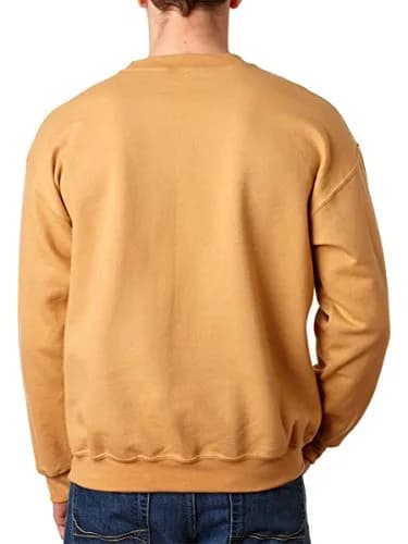 Gildan Men's Modern Athletic Sweatshirt White 200 g (7 oz) | Moisture-Wicking Performance thumbnail 3
