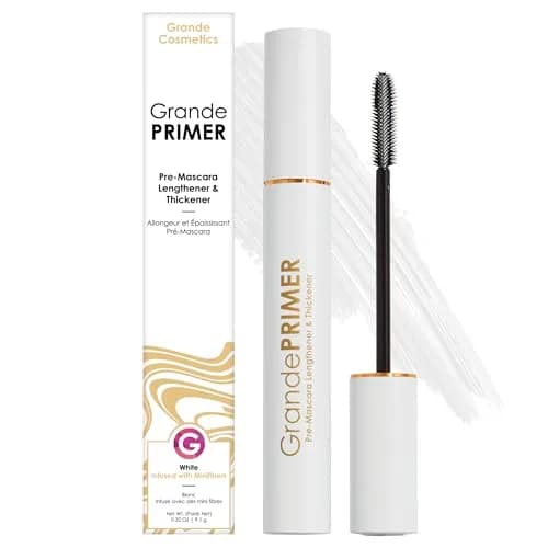 Grande Cosmetics GrandePRIMER Pre-Mascara Lengthener & Thickener 0.32 oz | Smudge-Proof, Water-Resistant Lash Primer for Flawless Application thumbnail 1