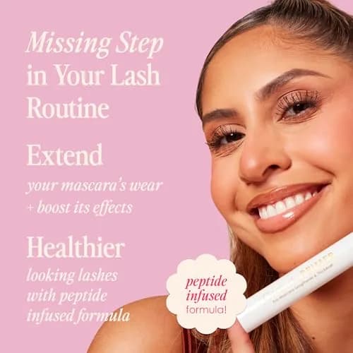 Grande Cosmetics GrandePRIMER Pre-Mascara Lengthener & Thickener 0.32 oz | Smudge-Proof, Water-Resistant Lash Primer for Flawless Application thumbnail 3