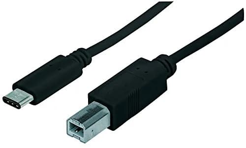 MANHATTAN USB C Device Cable Type-C to USB-B 1m | 480 Mbps Data & 3A Power thumbnail 1