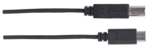MANHATTAN USB C Device Cable Type-C to USB-B 1m | 480 Mbps Data & 3A Power thumbnail 3
