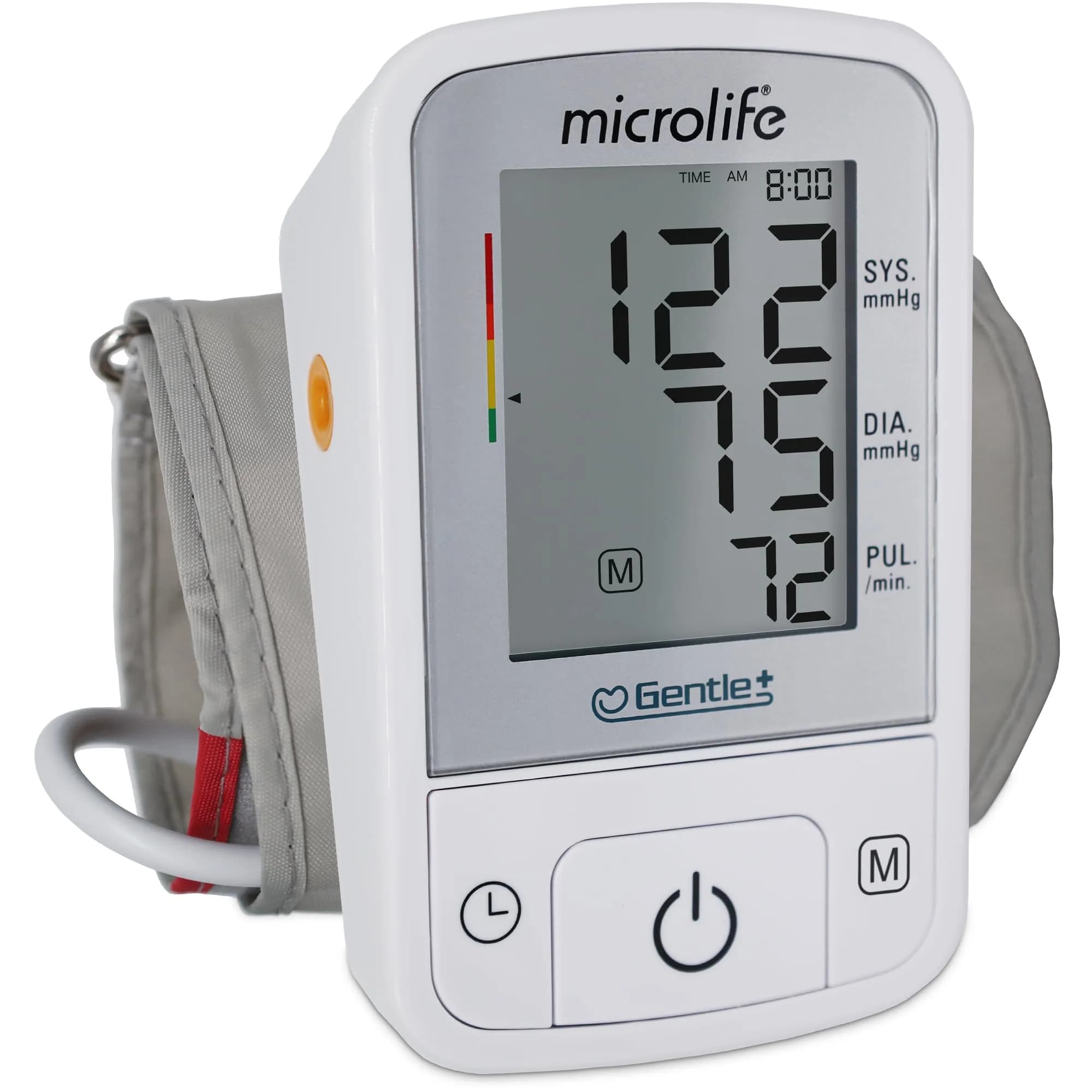 Microlife BPM2 Automatic Digital Upper Arm Blood Pressure Monitor, 22-42 cm Cuff | Clinically Proven Accuracy — White