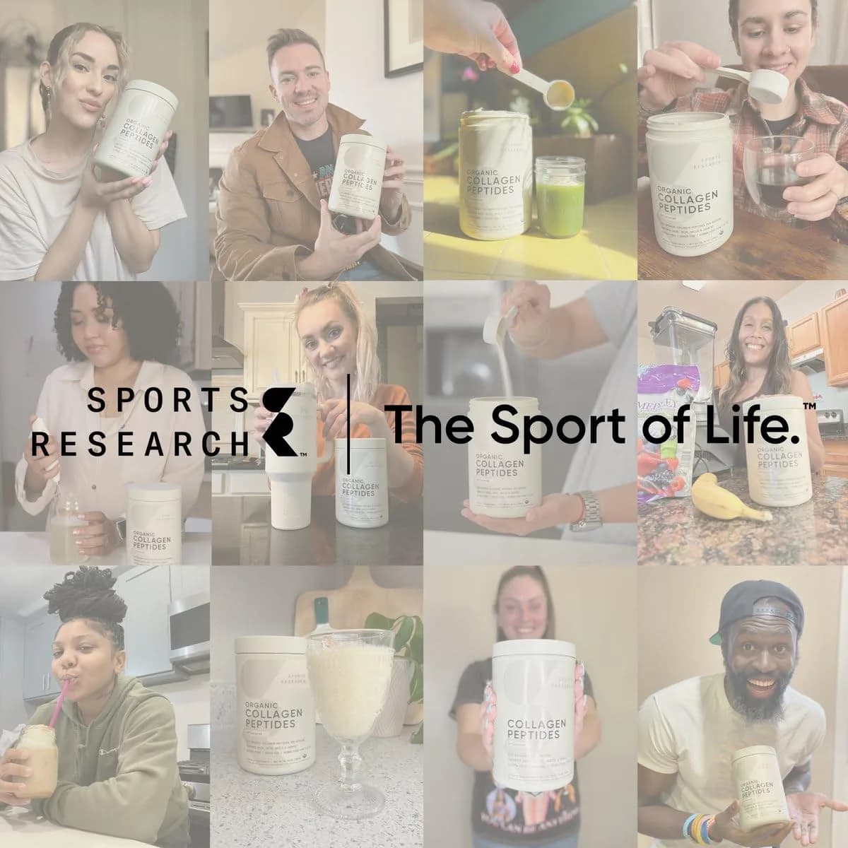 Sports Research Collagen Peptides Protein Powder 16oz (454g) | Hydrolyzed Type I & III for Skin, Joints & Wellness - view 9