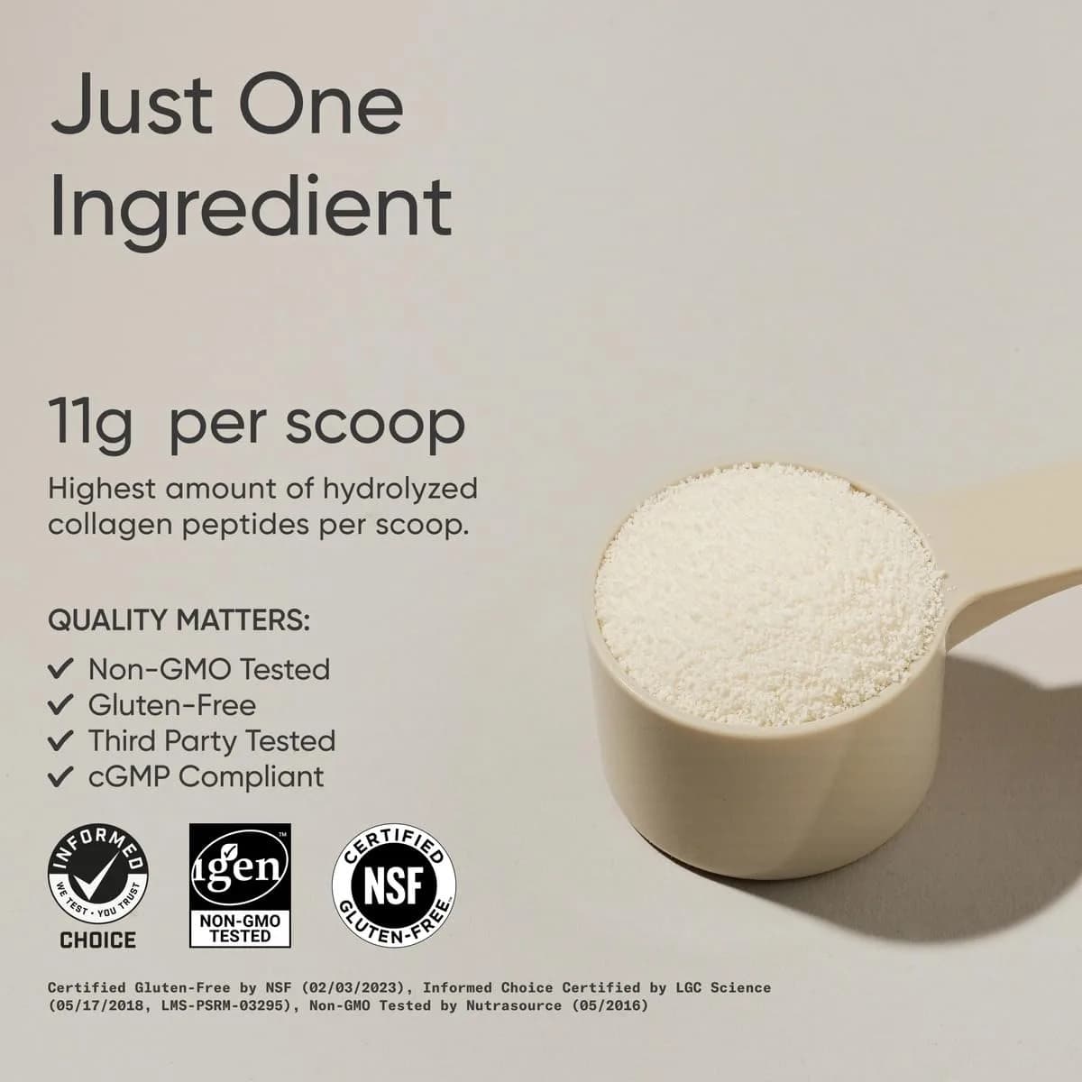 Sports Research Collagen Peptides Protein Powder 16oz (454g) | Hydrolyzed Type I & III for Skin, Joints & Wellness - view 2